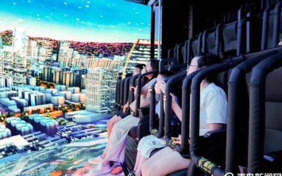 青岛台东步行街的闪耀夏季