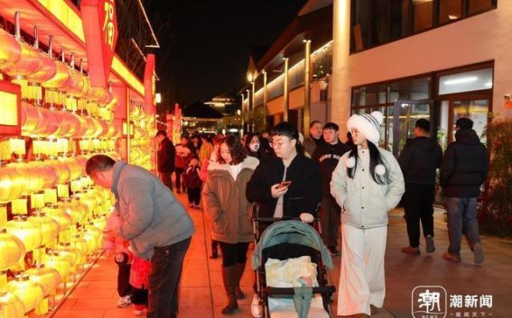 流光溢彩的德清新市灯会：新年里的光影奇迹