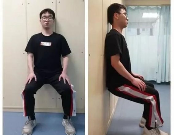 冬季在家锻炼新选择：靠墙静蹲助力老年人健康
