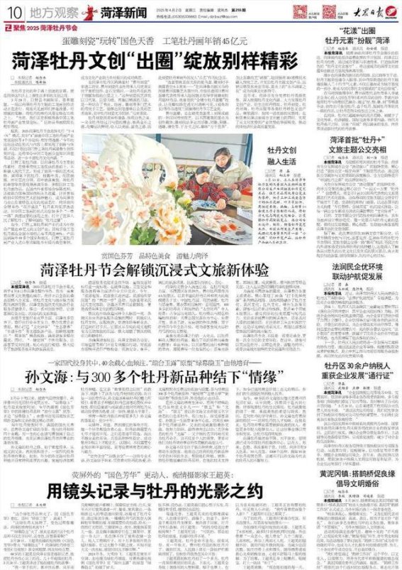 菏泽牡丹节：沉浸式文化体验与美食之旅