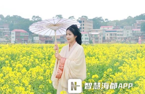 春意盎然，洛江虹山油菜花海的春游盛宴