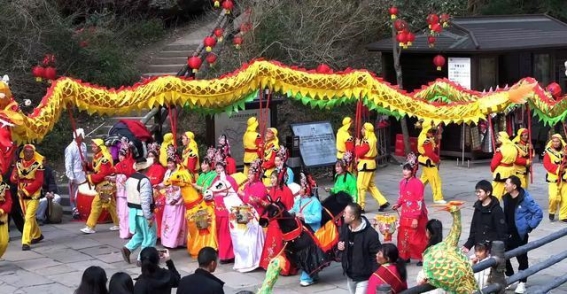 剑阁县的白龙花灯：绽放传统文化，点亮春节喜庆氛围