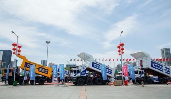 驰田新能源矿卡闪耀亚欧博览会，“茅箭智造”展现绿色矿业新动能