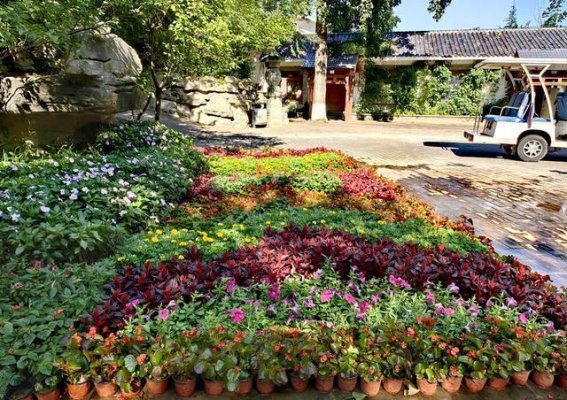 济南红叶谷的秋日秘境