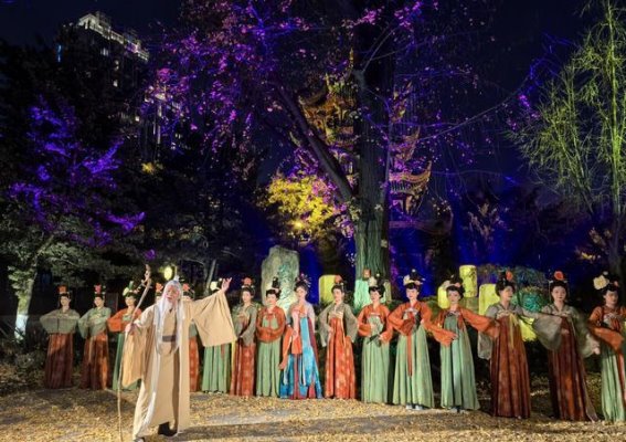 穿越千年，夜游望江楼与薛涛共赏诗词风华