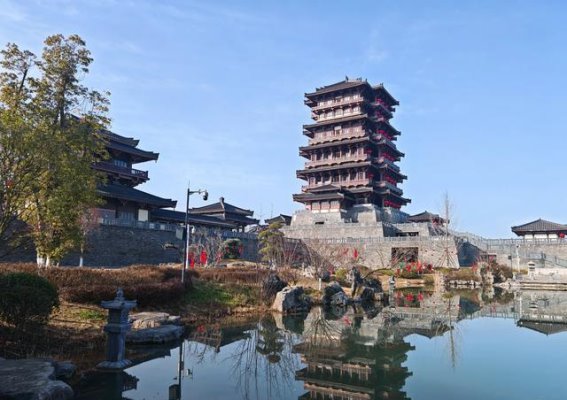 汉中天汉楼——文化与现代交织的象征