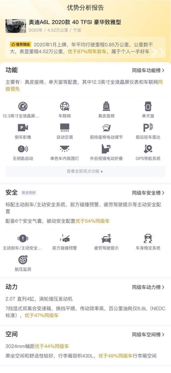 奥迪A6L 2020款 40 TFSI豪华致雅型——理想中的商务与家用车