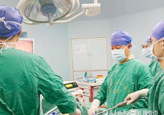 滕州市中心人民医院成功开展微创腹腔镜食管裂孔疝修补手术，突破性进展