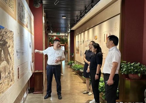 运城关帝祖庙管理服务有限公司董事长韩建宏莅临山西会馆 深入探讨文化旅游合作