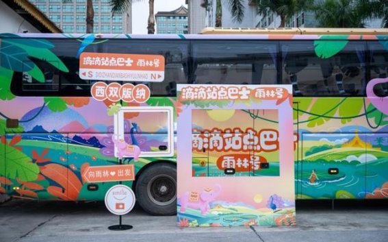 西双版纳“雨林号”站点巴士：城市与自然的完美融合