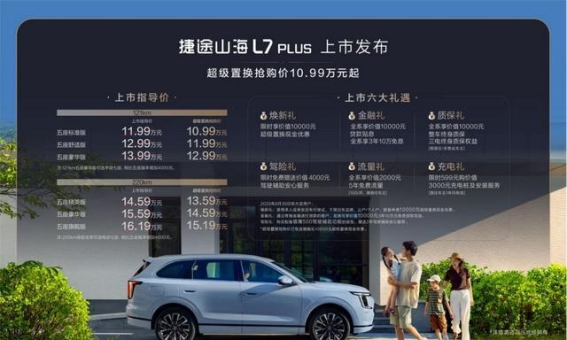 捷途山海L7 PLUS：家庭旅行的智能豪华新选择