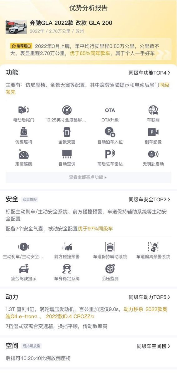 14万买下2022款奔驰GLA 200，都市丽人精致之选？