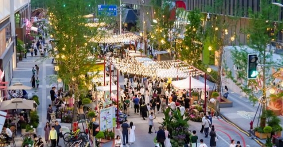 前滩：以花艺为媒，激活春季文旅新动能